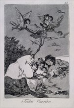 Goya, Capricho no. 19: All Will Fall