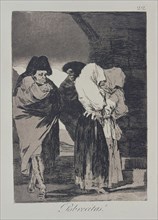 Goya, Caprice 22: Pauvres petites filles!