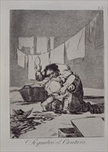 Goya, Capricho no. 25: Yes He Broke the Pot