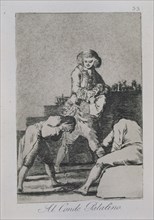 Goya, Caprice 33: Au comte Palatin