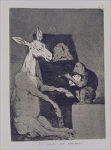 Goya, Capricho no. 41: Neither More nor Less
