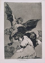Goya, Capricho no. 48: Tale Bearers - Blasts of Wind
