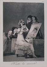 Goya, Caprice 55: Jusqu'à la mort