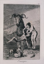 Goya, Capricho 60: Trials
