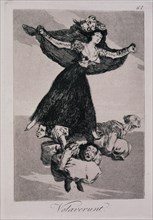 Goya, Capricho no. 61: They Have Flown