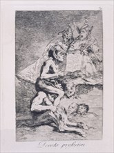 Goya, Caprice 70: Profession dévote