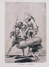Goya, Capricho no. 77: What One Does to Another