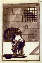 Goya, Deux prisonniers enchaînés