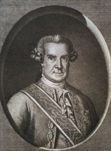 JOSE DE GALVEZ-1729/86 -MARQUES DE SONORA-VISITADOR GENERAL DE LA NUEVA ESPAÑA

This image is not
