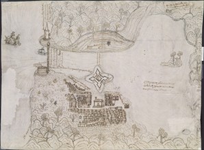 PUERTO DE LA HABANA EN 1567-DEFENSAS- CARTOGRAFIA S XVI
SEVILLA, ARCHIVO INDIAS
SEVILLA