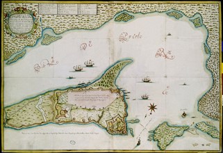 VENEGAS OSSORIO
PLANTA-PUERTO RICO 1678
SEVILLA, ARCHIVO INDIAS
SEVILLA