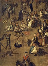 PLAZA MAYOR DE LIMA-PERU-1680-DET MERCADO
SEVILLA, COLECCION MARQUESA ALMUNIA
SEVILLA

This