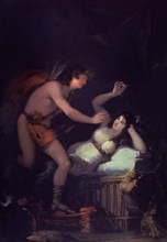 Goya, Cupidon et Psyché