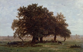 Rousseau, Oak Trees in the Gorge of Apremont