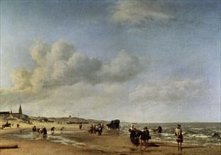 VELDE WILLEM VAN DE 1633/1707
LA PLAGE DE SCHEVENINGEN
KASSEL, MUSEO STAATLICHE
ALEMANIA