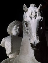 BLANCO VENANCIO
ESCULTURA-HOMBRE A CABALLO-DETALLE
MADRID, COLECCION PARTICULAR
MADRID

This