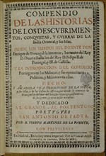 MARTINEZ LA PUENTE
COMPENDIO DE Hª,CONQUISTA Y GUERRAS DE INDIA ORIENTAL Y SUS ISLAS-1681
MADRID,