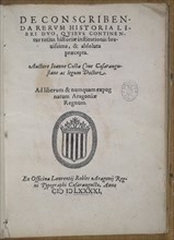 COSTA JUAN
DE CONSCRIBEN DA RERUM-HISTORIA LIBRO II
MADRID, BIBLIOTECA NACIONAL