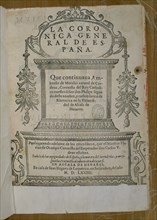 MORALES AMBROSIO
LA CRONICA GENERAL DE ESPANA-PORTADA-1573
MADRID, BIBLIOTECA NACIONAL