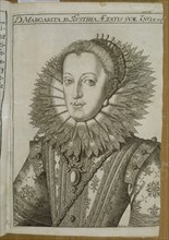 DOÑA MARGARITA DE AUSTRIA-REINA DE ESPANA MUJER DE FELIPE III
MADRID, BIBLIOTECA NACIONAL B