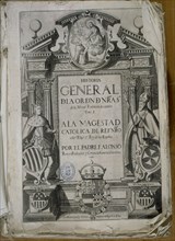 ALONSO F
HISTORIA GENERAL DE LA ORDEN DE LA MERCED-1618
MADRID, BIBLIOTECA NACIONAL