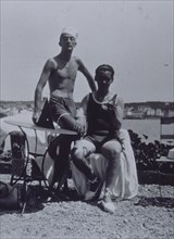 DALI CON GARCIA LORCA EN LA COSTA