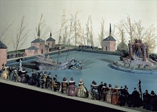 MAQUETA-REPRESENTACION DE POLIFEMO-OBRA DE CALDERON
MADRID, MUSEO MUNICIPAL
MADRID