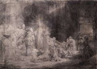Harmenszoon Van Rijn Rembrandt, dit Rembrandt (1606-1669)
LA ESTAMPA DE LOS CIEN FLORINES O LA