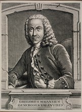 GREGORIO MAYANS 1699-1781- ILUSTRADO VALENCIANO ABOGADO  FILOSOFO  Y BIBLIOTECARIO
MADRID,
