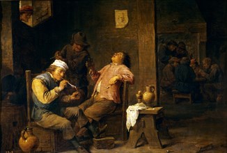 Teniers (the Younger), Smokers and Drinkers