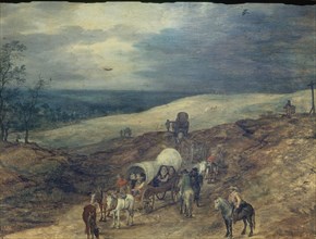 Jan Bruegel, dit de Velours1568/1625
PAISAJE CON GALERAS
Madrid, musée du