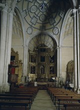 INTERIOR HACIA LA CABECERA
ARACENA, IGLESIA DE LA ASUNCION
HUELVA

This image is not