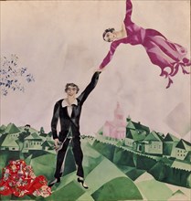 Chagall, The walk