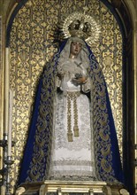 VIRGEN DEL VALLE-ESCULTURA DEL SIGLO XVII
SEVILLA, IGLESIA DE LA ANUNCIACION
SEVILLA