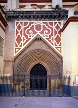 PORTADA DEL EVANGELIO- S XIII-ARQUITECTURA GOTICO-MUDEJAR-FUNDADA POR ALFONSO X EN 1276
SEVILLA,