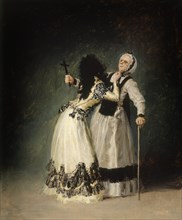 Goya, Duchess of Alba and her daugther