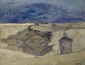 REDONDELA AGUSTIN 1922/-
PAISAJE DE LA ERMITA 1982
MADRID, COLECCION PARTICULAR
MADRID

This