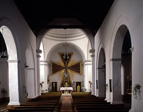 INTERIOR DESDE LOS PIES
FRIGILIANA, IGLESIA DE SAN ANTONIO
MALAGA

This image is not