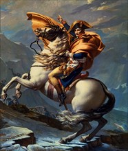 David, Napoleon at the Saint-Bernard Pass