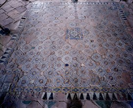 TORRE DE COMARES-SUELO DE AZULEJO-ORIGINAL EPOCA BOADIL
GRANADA, ALHAMBRA-PALACIO DE