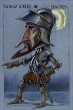 GALLEGO
CARICATURA-VASCO NUNEZ DE BALBOA

This image is not downloadable. Contact us for the