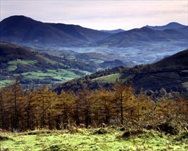 VISTA DESDE EL PUERTO DE OTSONDO
BAZTAN VALLE, EXTERIOR
NAVARRA