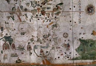 COSA JUAN DE LA 1449/1510
PLANO-DET DE EUROPA Y NORTE DE AFRICA
MADRID, MUSEO NAVAL
MADRID