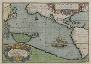 ORTELIUS ABRAHAM 1527/98
MAPA DEL OCEANO PACIFICO-1589
MADRID, SERVICIO GEOGRAFICO