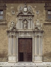 FACHADA-PORTADA RENACENTISTA-1511-ARQUITECTURA CIVIL ESTILO REYES CATOLICOS
GRANADA, HOSPITAL