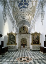 IGLESIA-NAVE CENTRAL BARROCA DESDE LOS PIES
JEREZ DE LA FRONTERA, CARTUJA
CADIZ