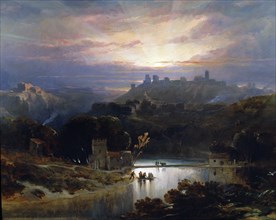 ROBERTS DAVID 1796/1864
EL CASTILLO DE ALCALA DE GUADAIRA-CASON Nº2852-T.0,40X0,48- S XIX-PINTURA