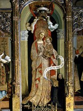 FERNANDEZ ALEJO 1475-1545
CAP STA MARIA DE JESUS Y MAESE RODRIGO-RETABLO MAYOR-DETALLE
SEVILLA,