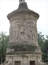 MONUMENTO A GAYARRE-RELIEVE DE LA MUSICA
PAMPLONA, PARQUE TACONERA
NAVARRA

This image is not