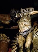 BOZCARDO J
ESCULTURA DE CRISTO CRUCIFICADO-DETALLE
PAMPLONA, CATEDRAL
NAVARRA

This image is